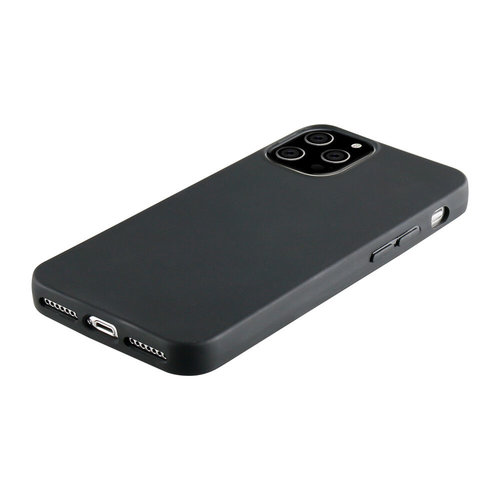 Promiz Soft Case -Matt Black, Apple iPhone 12 Pro Max