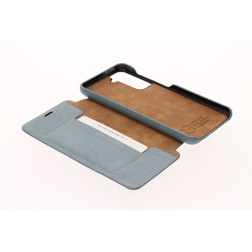 Minim Minim Book Case - Light Blue, Samsung Galaxy S21