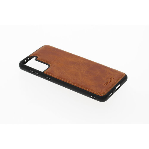 Minim Minim Backcover - Cognac, Samsung Galaxy S21 Plus