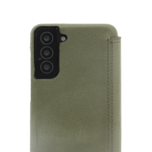 Minim Minim Book Case - Olive Green, Samsung Galaxy S21 Plus