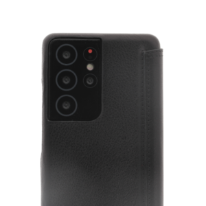 Minim Minim Book Case - Black, Samsung Galaxy S21 Ultra