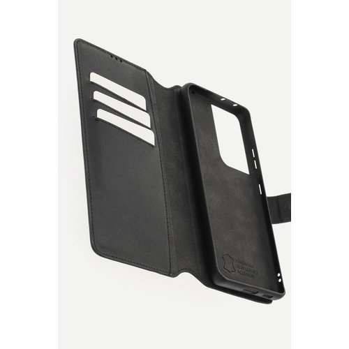 Minim Minim 2 in 1 Wallet Case - Black, Samsung Galaxy S21 Ultra