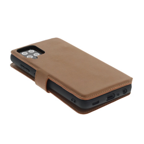 Minim Minim 2 in 1 Wallet Case - Light Brown, Samsung Galaxy A42 5G