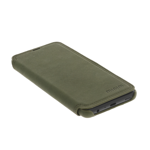 Minim Minim Book Case - Olive Green, Samsung Galaxy A72 4G  / A72 5G