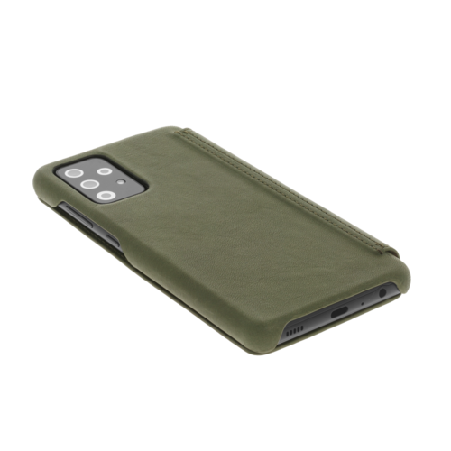 Minim Minim Book Case - Olive Green, Samsung Galaxy A72 4G  / A72 5G