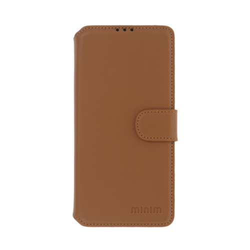 Minim Minim 2 in 1 Wallet Case - Light Brown, Samsung Galaxy A72 4G / A72 5G