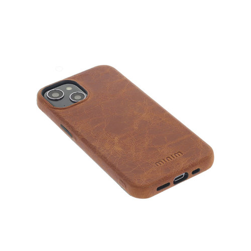 Minim Minim Backcover - Cognac, Apple iPhone 13 Mini