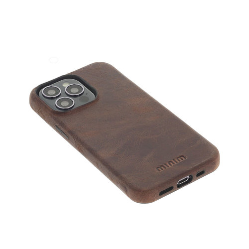 Minim Minim Backcover - Brown, Apple iPhone 13 Pro