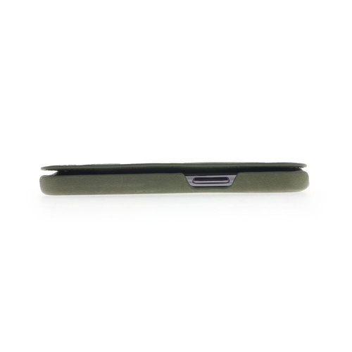 Minim Minim Book Case - Dark Olive, Apple iPhone 13