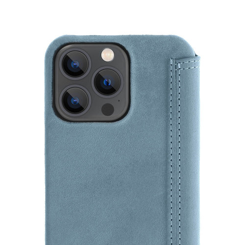 Minim Minim Book Case - Light Blue, Apple iPhone 13 Pro
