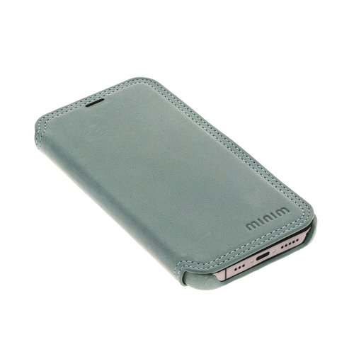 Minim Minim Book Case - Light Blue, Apple iPhone 13 Pro