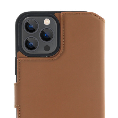 Minim Minim 2 in 1 Wallet Case - Light Brown, Apple iPhone 13 Pro Max