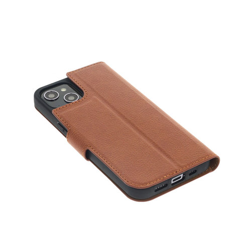 Promiz Wallet Case - Brown,  Apple iPhone 13