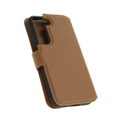 Minim Minim 2 in 1 Wallet Case - Light Brown, Samsung Galaxy S22