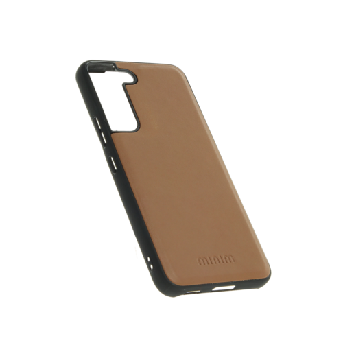 Minim Minim 2 in 1 Wallet Case - Light Brown, Samsung Galaxy S22