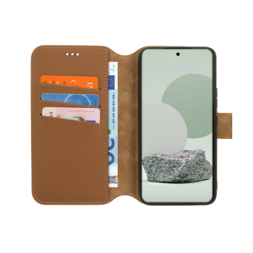 Minim Minim 2 in 1 Wallet Case - Light Brown, Samsung Galaxy A53 5G