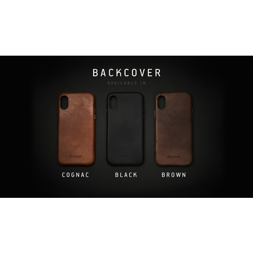 Minim Backcover - Brown, Apple iPhone XR