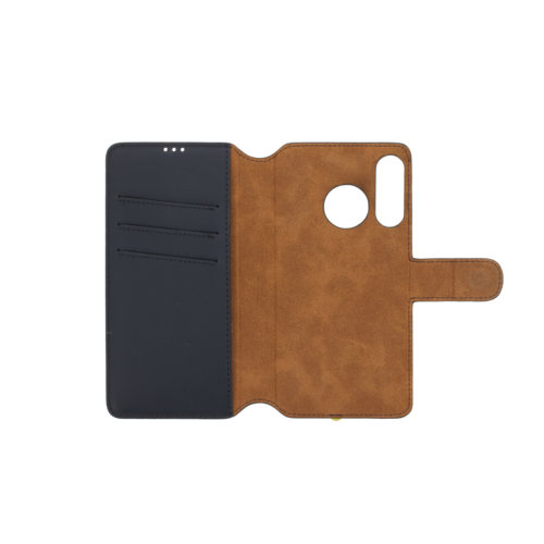 Minim Minim 2 in 1 Wallet Case - Dark Blue, Huawei P30 Lite