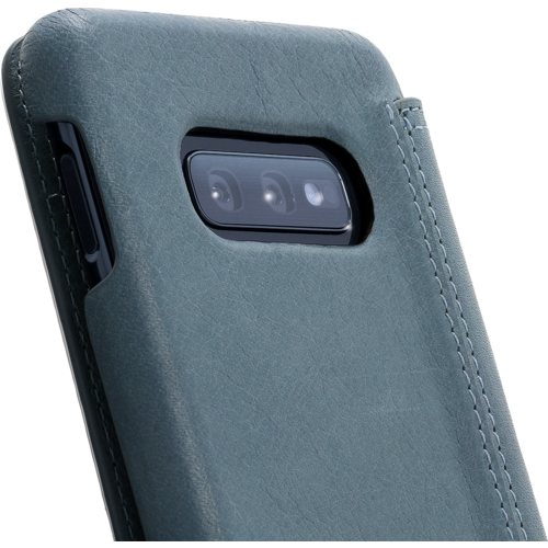 Minim Minim Book Case - Light Blue, Samsung Galaxy S10e