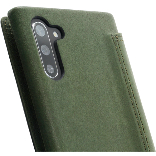 Minim Minim Book Case - Olive Green, Samsung Galaxy Note 10