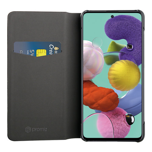 Promiz Book Case - Samsung Galaxy A51 Black