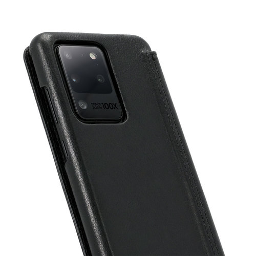 Minim Minim Book Case - Black, Samsung Galaxy S20 Ultra
