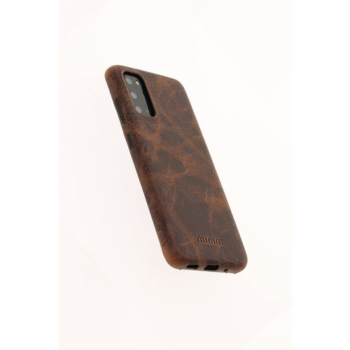 Minim Minim Backcover - Brown, Samsung Galaxy S20