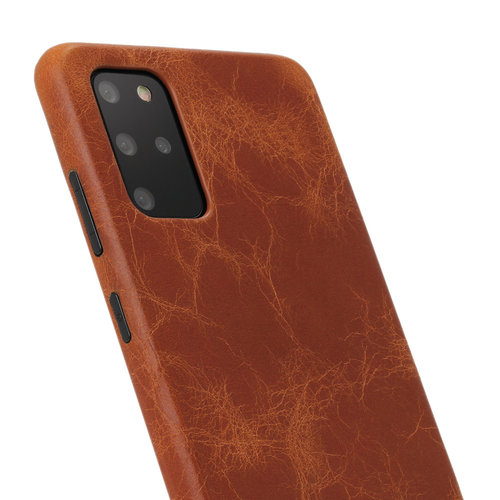 Minim Minim Backcover - Cognac, Samsung Galaxy S20+