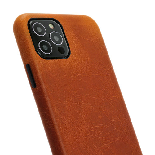 Minim Minim Backcover - Cognac, Apple iPhone 12 / 12 Pro