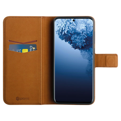 Promiz Wallet Case - Samsung Galaxy S21 Light Grey
