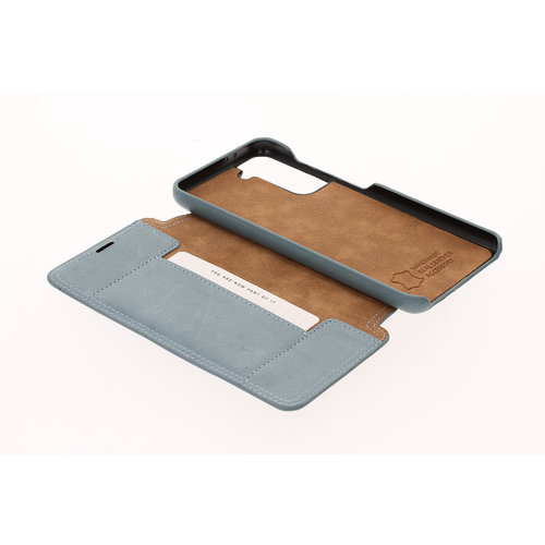 Minim Minim Book Case - Light Blue, Samsung Galaxy S21