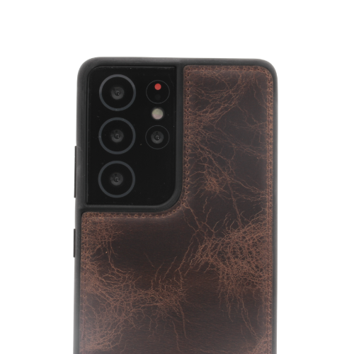 Minim Minim Backcover - Brown, Samsung Galaxy S21 Ultra