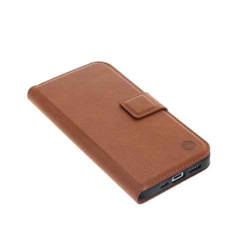 Promiz Wallet Case - Brown, Apple iPhone 13 Pro