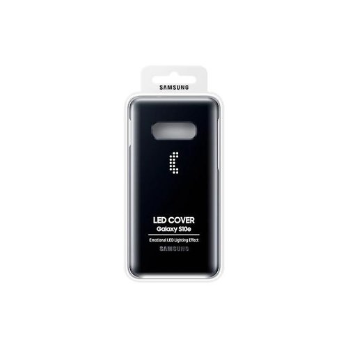 Samsung Accessoires LED Cover with NFC powered back cover - Black, Samsung Galaxy S10E