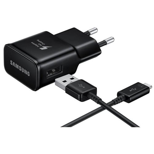 Samsung Accessoires Samsung Travel charger (USB Type-C) 2A AFC - Black (retail packaging)