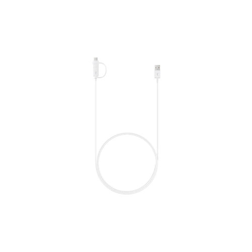 Samsung Accessoires Samsung Combo Cable (Type-C & Micro USB) - White (retail packaging)