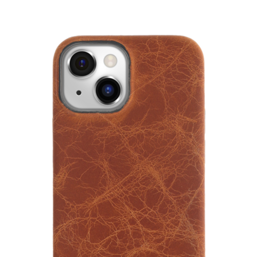 Minim Minim Backcover - Cognac, Apple iPhone 14