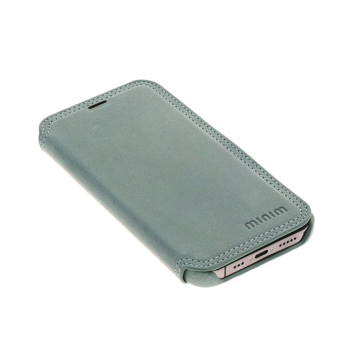 Minim Minim Book Case - Light Blue, Apple iPhone 14