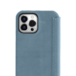 Minim Minim Book Case - Light Blue, Apple iPhone 14 Pro Max