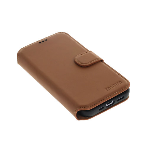 Minim Minim 2 in 1 Wallet Case - Light Brown, Apple iPhone 14 Pro