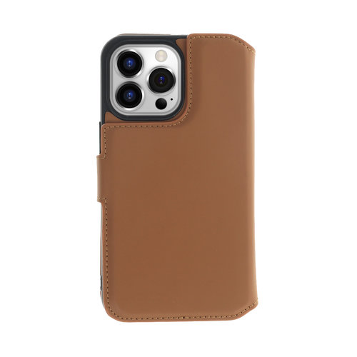Minim Minim 2 in 1 Wallet Case - Light Brown, Apple iPhone 14 Pro