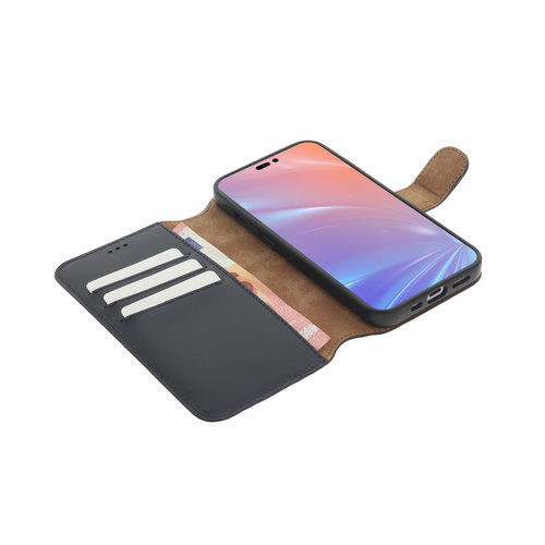 Minim Minim 2 in 1 Wallet Case - Dark blue, Apple iPhone 14 Pro