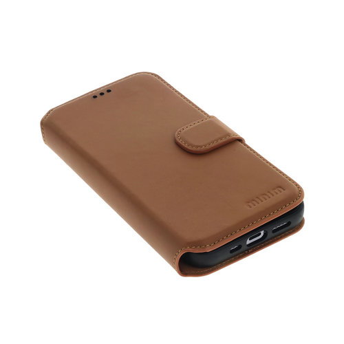 Minim Minim 2 in 1 Wallet Case - Light Brown, Apple iPhone 14 Plus