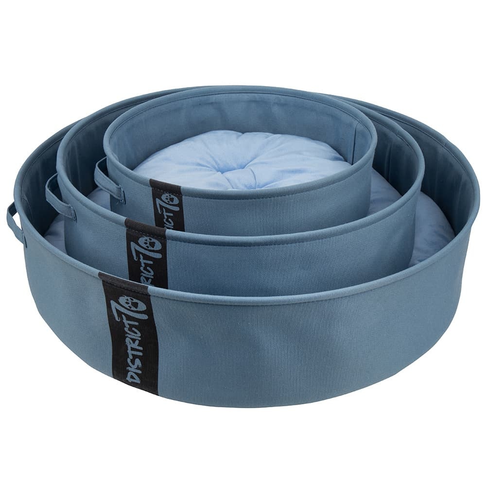 LOUNGE - Cosy and Comfortable Dog Bed  - Available in three sizes - Merengue, Dark Grey and Denim Blue-4