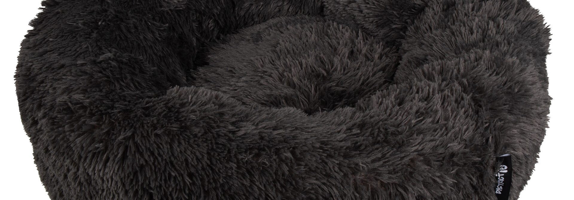 FUZZ – Donut Dog Bed – Fluffy Dog Bed – Sand, Light Grey, Dark Grey, Pink, Merengue and Mocca