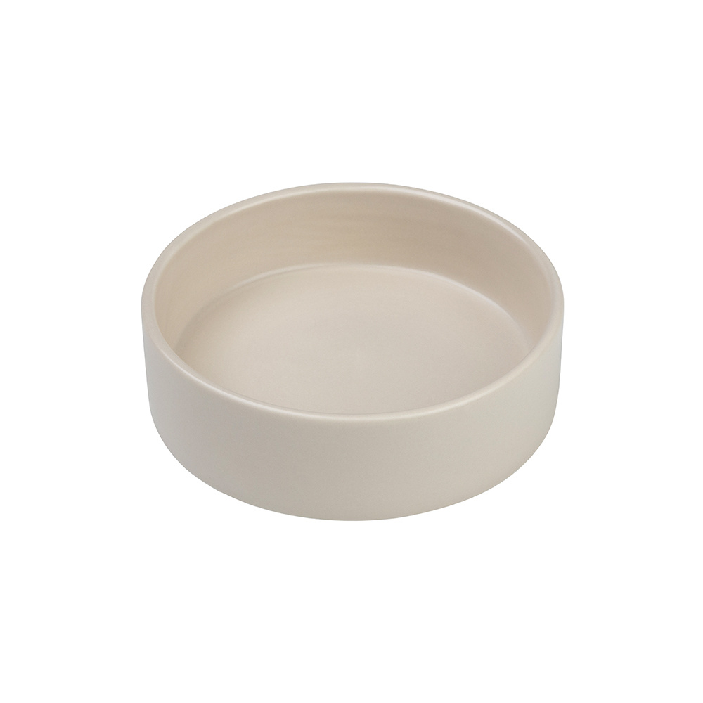 DUSK - Keramische kattenvoerbak - One Size - Zwart en Champagne-1