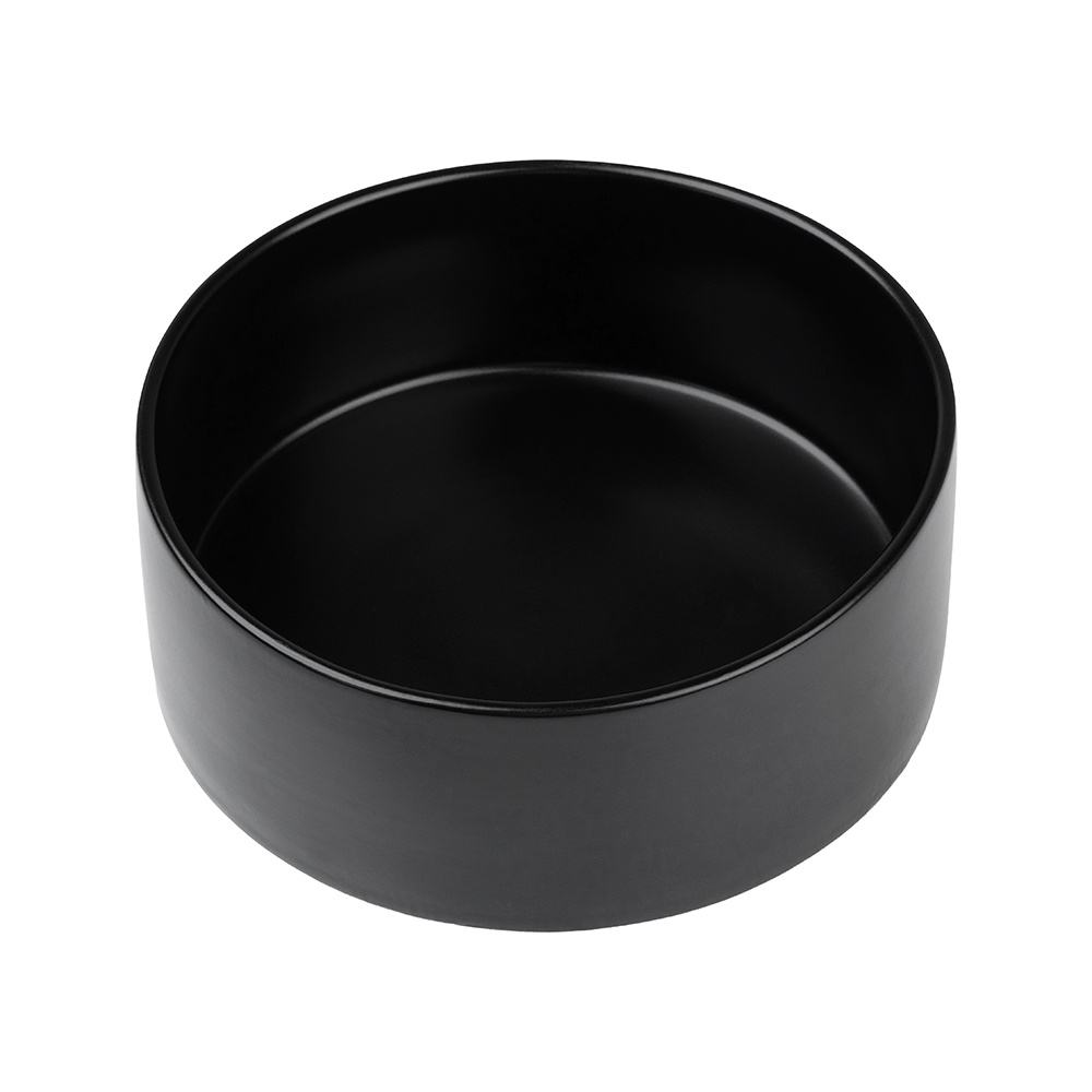 DUSK - Ceramic bowl - Available in 3 sizes - Black and Champagne-9