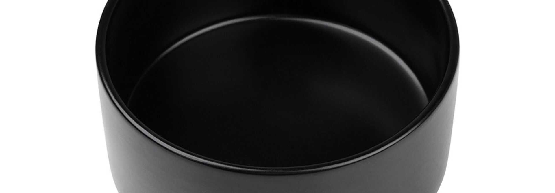 DUSK - Ceramic bowl - Available in 3 sizes - Black and Champagne