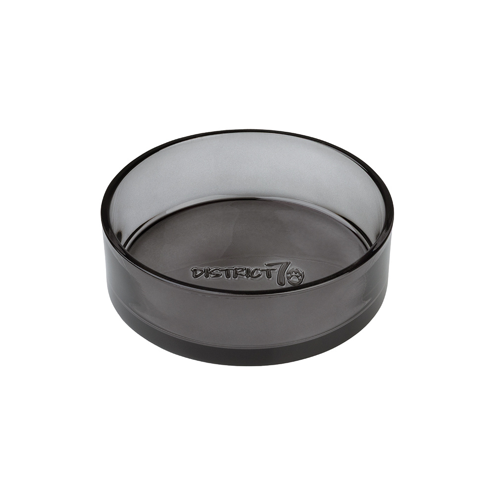 DAWN - Glazen voerbak - One Size - Zwart en Champagne-7