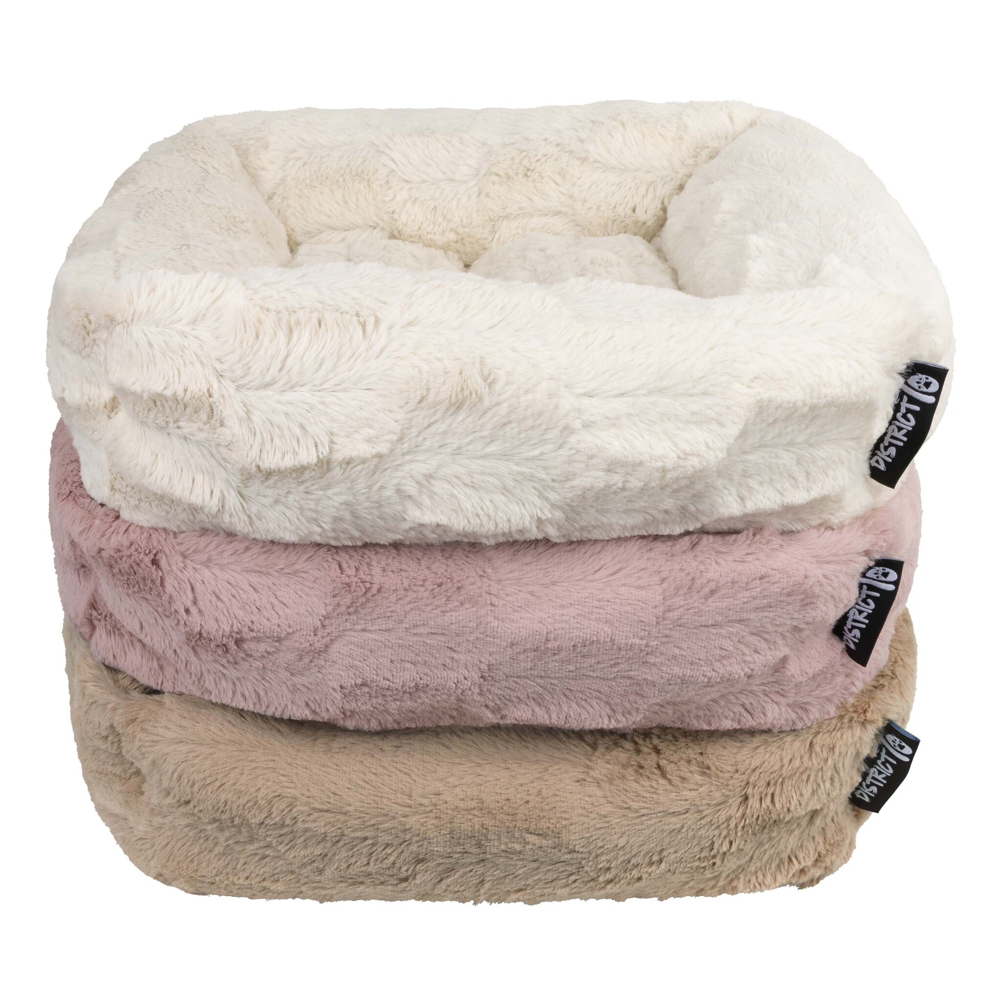 MOSA - Zachte kattenmand met uniek patroon - Verkrijgbaar in Taupe, Pink en Merengue-7